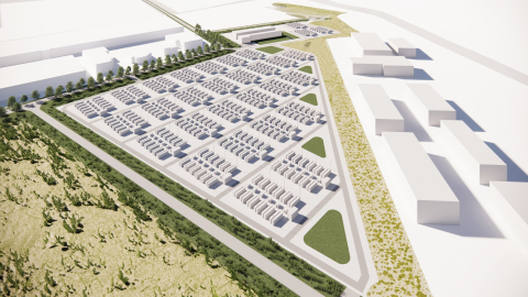 Render GIGA Storage Belgium