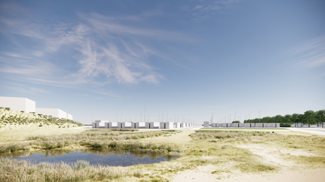 Render GIGA Storage Belgium